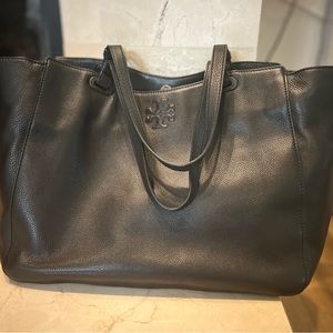 Tori Burch Leather Diaper Bag